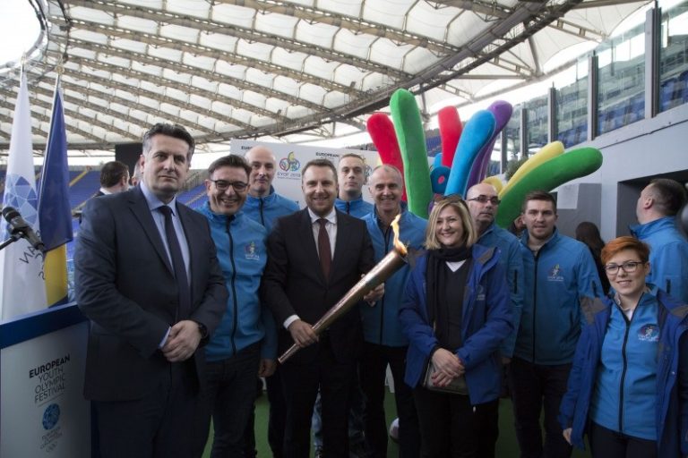 Delegacija EYOF-a 2019 preuzela “Baklju mira”