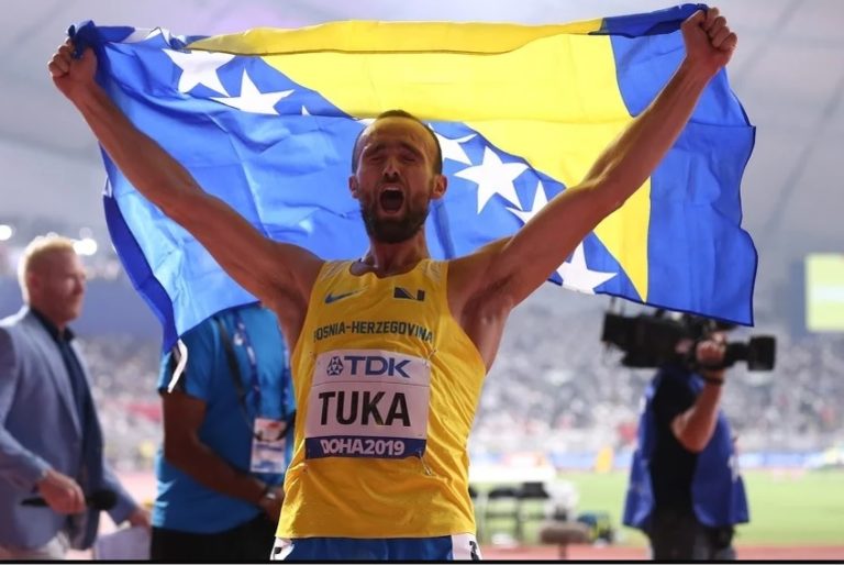 Amel Tuka osvojio srebro na Svjetskom atletskom prvenstvu u Dohi