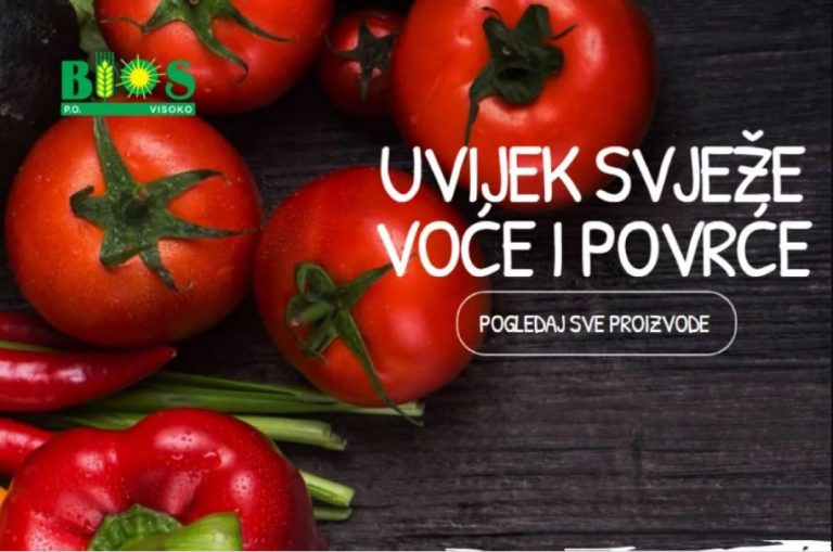 Ebios – online platforma za kupovinu i kućnu dostavu voća i povrća