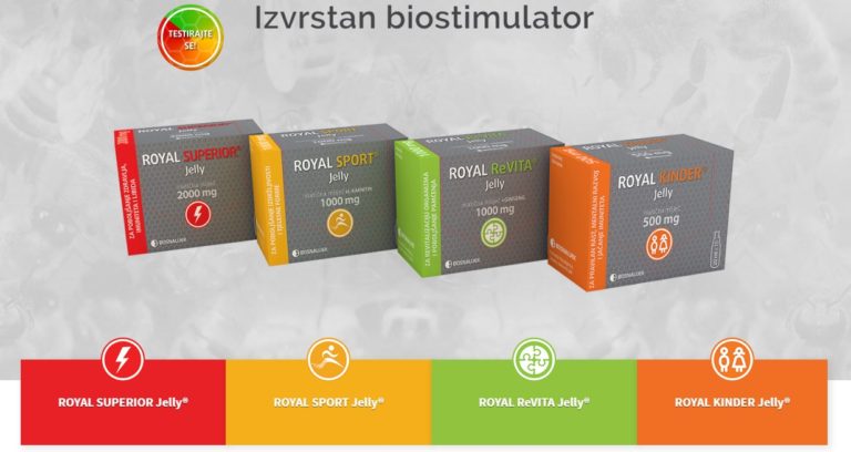 Bosnalijekovi proizvodi Royal Jelly® na bazi matične mliječi