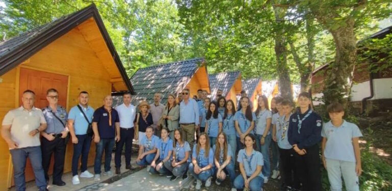 Otvoreni novi objekti u izviđačkom kampu na Boračkom jezeru